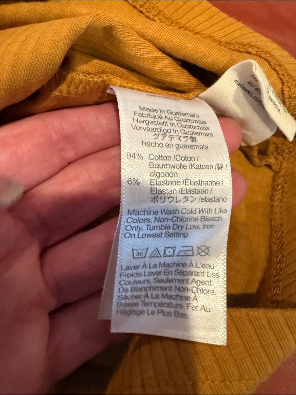 Madewell Tailored Crop Tank in Sleekhold Size XXS NWT - Picture 10 of 11